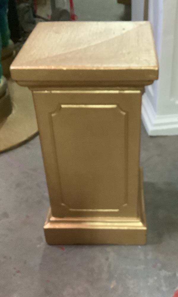 28inch raised panel square pedestal