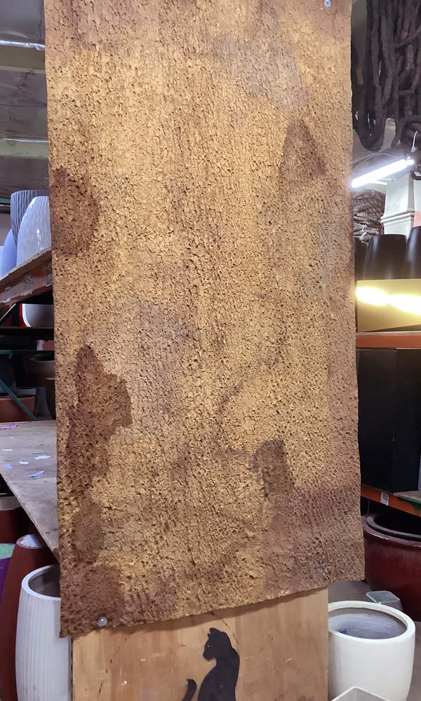 Bark skin reddish brown 4x6’