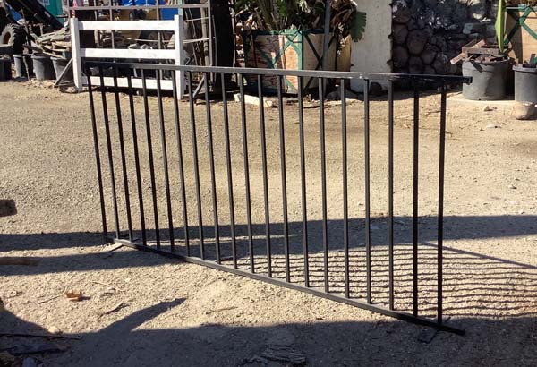 8 foot square tube fence