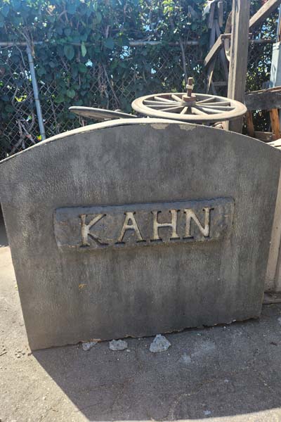 Kahn Family Headstone