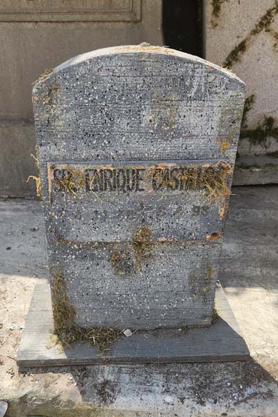 Sr. Enrique Castilos Headstone