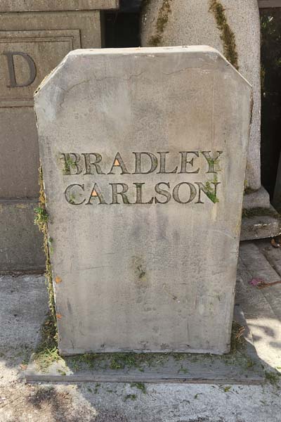 Bradley Carlson Headstone