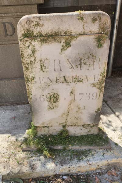 Genevieve Turner Headstone