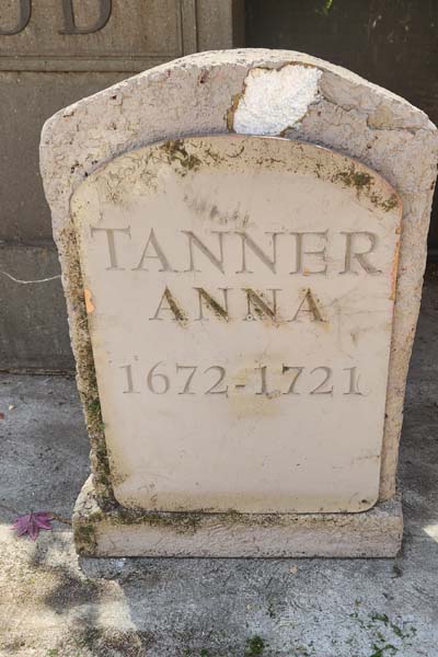 Anna Tanner Headstone