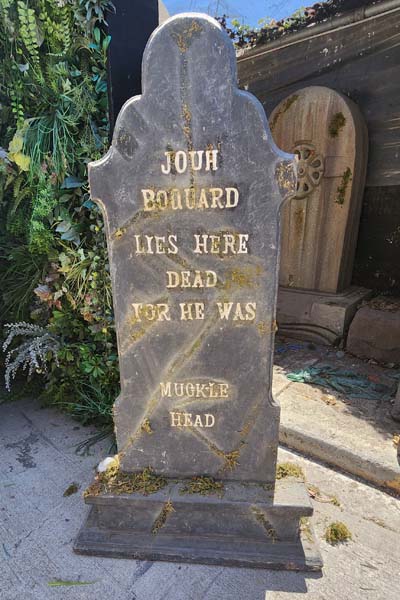 Jouh Boquard Gravestone