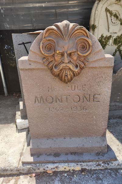 Hercule Montone Gravestone