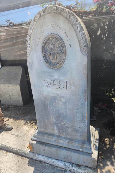 West Family Grave Marker