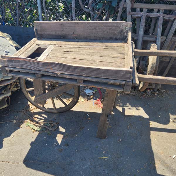 Single Wheel Flat Cart