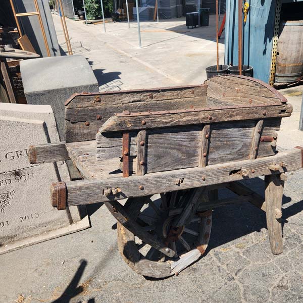 Single Wheel Vegetable Cart