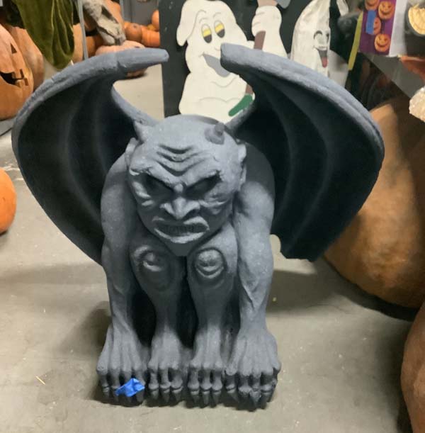 Large foam gargoyle