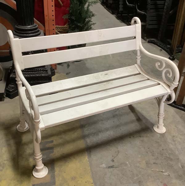 PVC 4  foot  park bench