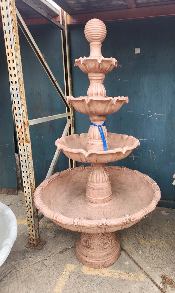 4 tier fountain