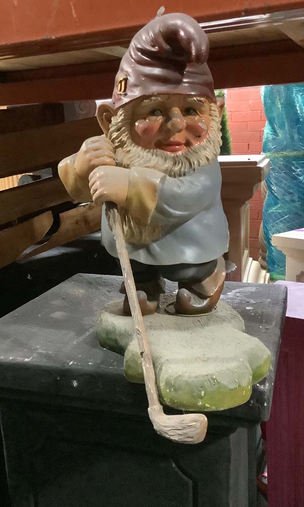 Golfer gnome