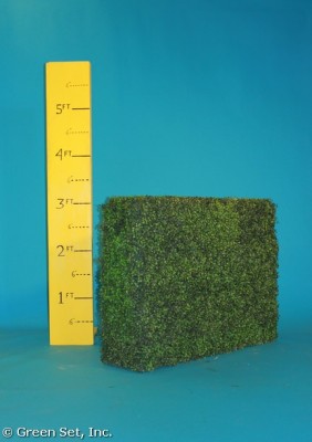 4x3 Plastic Boxwood Hedge