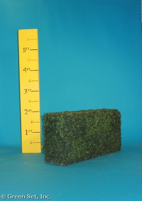 4x2 Plastic Boxwood Hedge