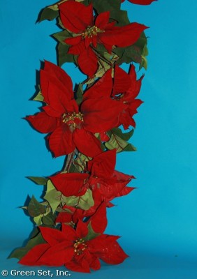 Garland: Poinsettia