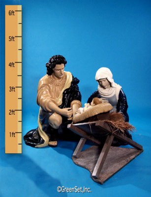 Life Size: Baby, Mary & Joseph