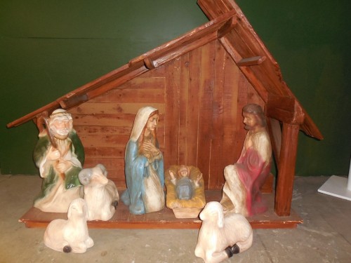 Nativity set: 1/4 scale