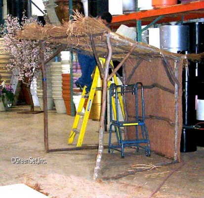 Nativity: Thatched Hut