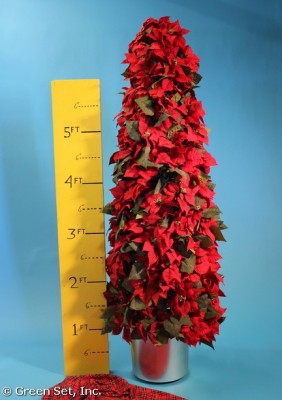 Poinsettia Topiary 6'-7'