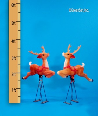 Reindeer: Flying - small plastic