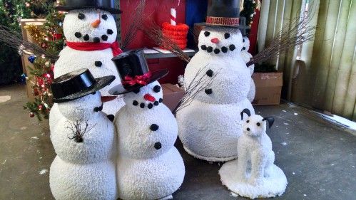 Snowman Family - Foam