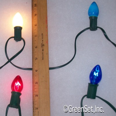 String Lights: C-7 Multi-Color