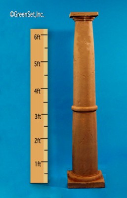 Round Smooth 7 Foot Column