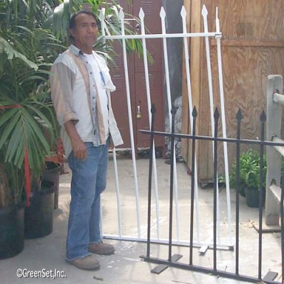 Cemetery Fence