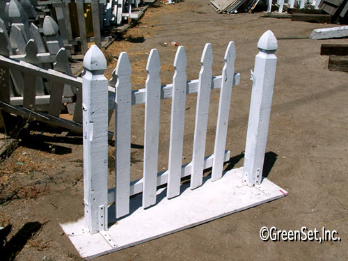 Picket Fence Gate