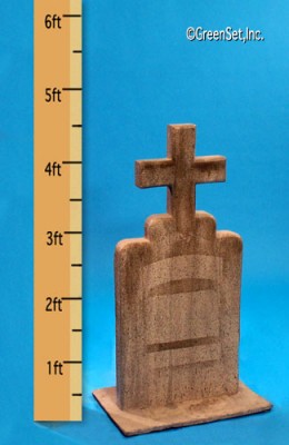 Grave Marker with cross