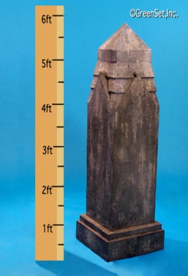 Obelisk -Large Grave Marker