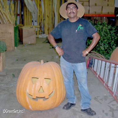 Giant Jack O Lantern