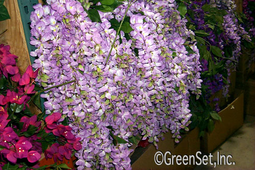 Silk Lavender Wisteria Sprays