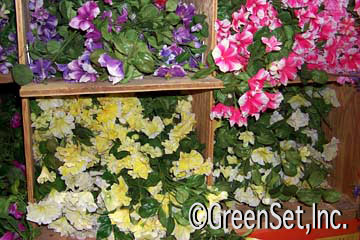 Silk Petunia Bushes