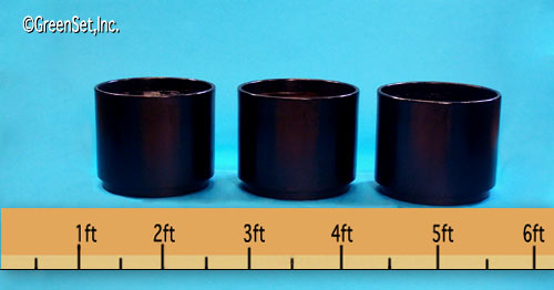 Black Poly Pots