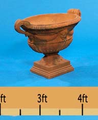 Oval Angel Face Urn