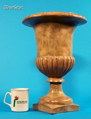 Small Urn on Pedestal