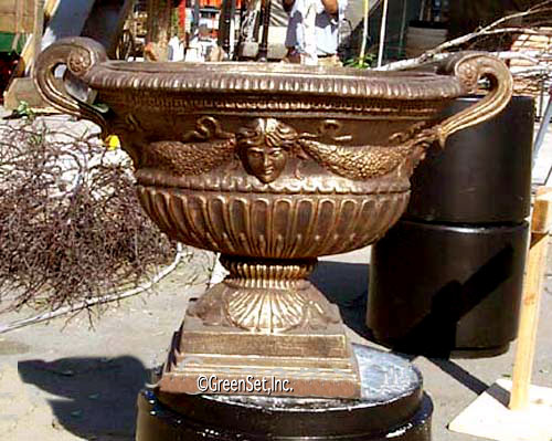 Oval-Faced Urn