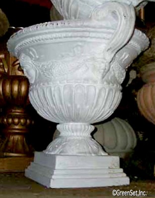 Oval Face Urn