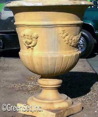 Urn with Angel Face