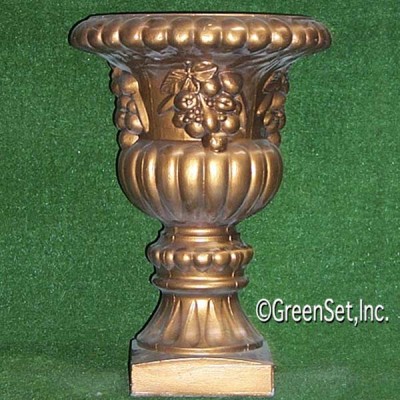 Urn,Grape Motif