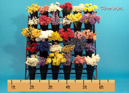 Flower Rack - Front View