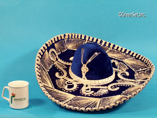 Blue Sombrero - Large