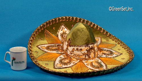 Gold Sombrero - Large