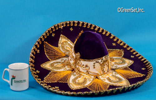 Lavender Sombrero - Large