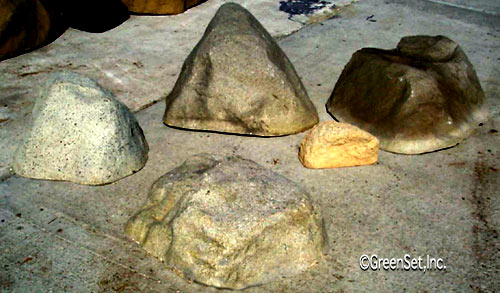 Fiberglass Rocks