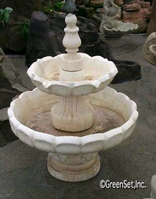 Poly Fountain: 2-Tier