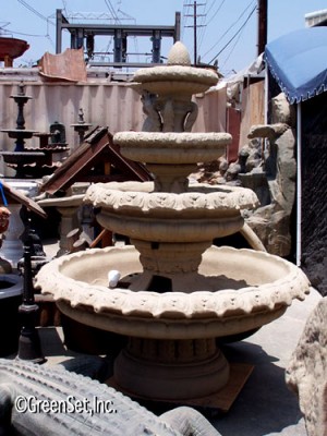 4-Tier Mediterranean Fountain