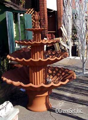 Fluted Fountain